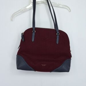 Kate Spade Burgundy and Navy Women's Bag